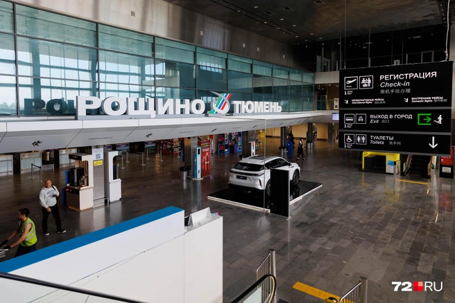 Самолет из Рощино с неисправностью на борту вынужденно вернулся в Тюмень | Источник: Ирина Шарова / 72.RU