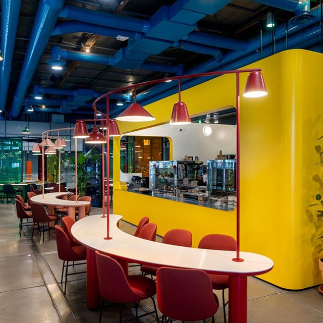 Новое кафе в Центре Помпиду по дизайну Хайме Айона (фото 0)