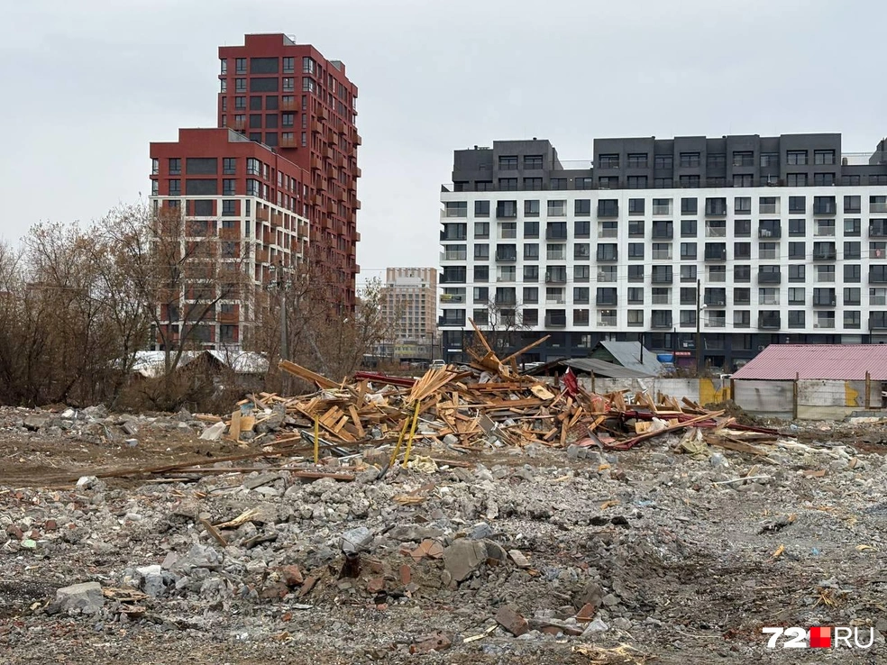 Гостевой дом полностью уничтожен | Источник: Мария Токмакова / 72.RU