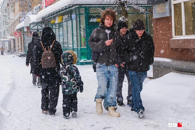 В начале февраля обещают снегопады | Источник: Калмаков Тимофей