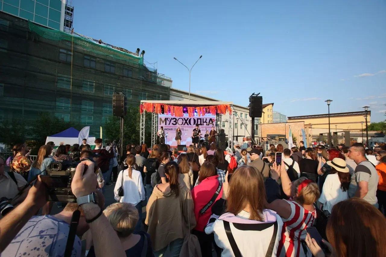 Как в Тюмени открыли фестиваль «Музсходка» — репортаж