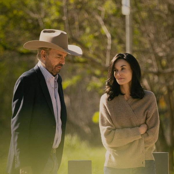 Билли Боб Торнтон и Деми Мур в сериале «Лэндмен»