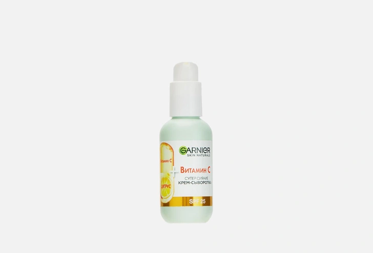 Крем-сыворотка с витамином С SPF25+ Garnier