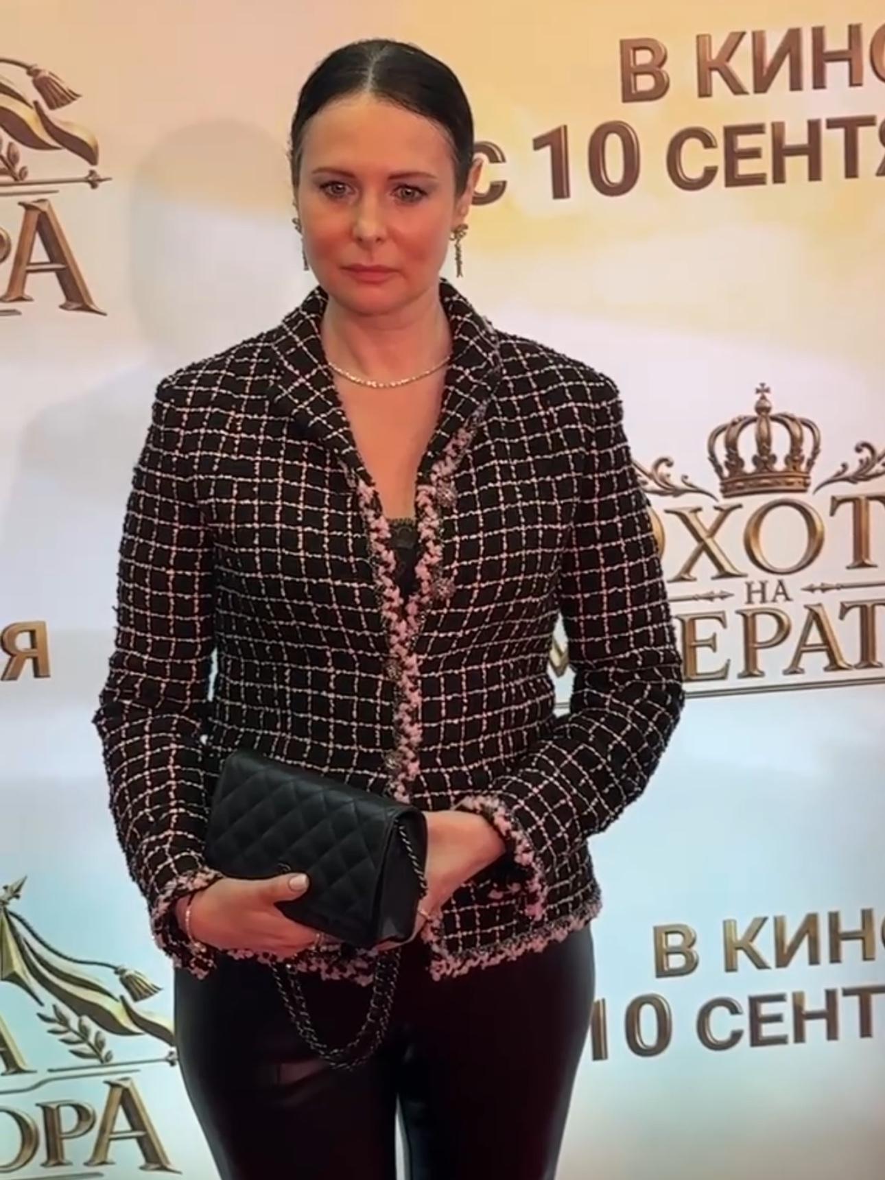 Ольга Погодина впервые вышла в свет после смерти Алексея Пиманова