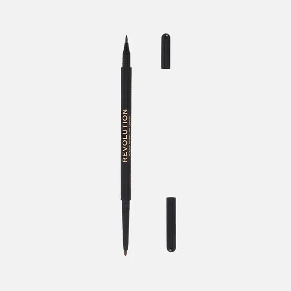 MakeUp Revolution КОНТУРНЫЙ КАРАНДАШ И ПОДВОДКА ДЛЯ ГЛАЗ Felt & Kohl Eyeliner 