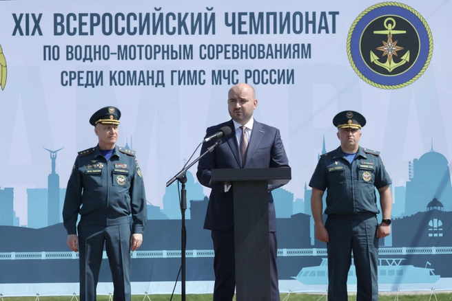 Чемпионат призван повысить профессиональное мастерство инспекторов и пропагандировать безопасное поведение на воде | Источник: Иван Макеев / Пресс-служба правительства Самарской области