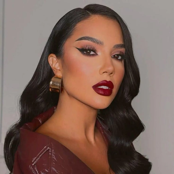 макияж на новый год 2026, новогодний макияж 2026, новогодний макияж, макияж на новый год, легкий макияж на новый год, какой макияж на новый год, новогодняя косметика | Источник: Pinterest