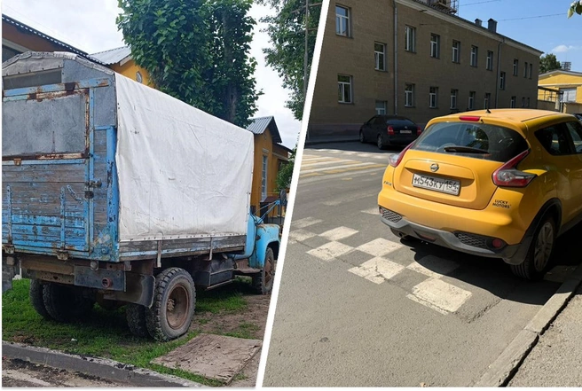 Изучаем методы парковки новосибирских водителей | Источник: читатель НГС