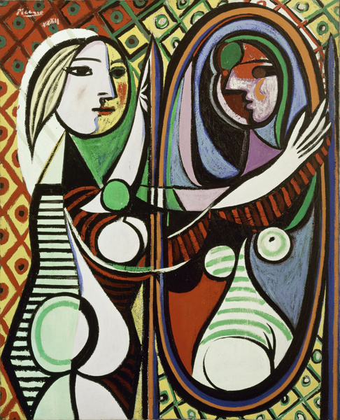 Картина Пабло Пикассо «Девушка перед зеркалом»