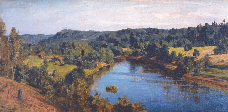 В. Поленов.&nbsp;«Река Оять». 1915. | Источник: Пресс-служба выставки
