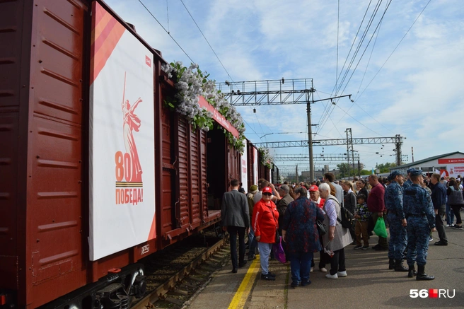 Вход в «теплушку» | Источник: Анастасия Баринова / 56. RU