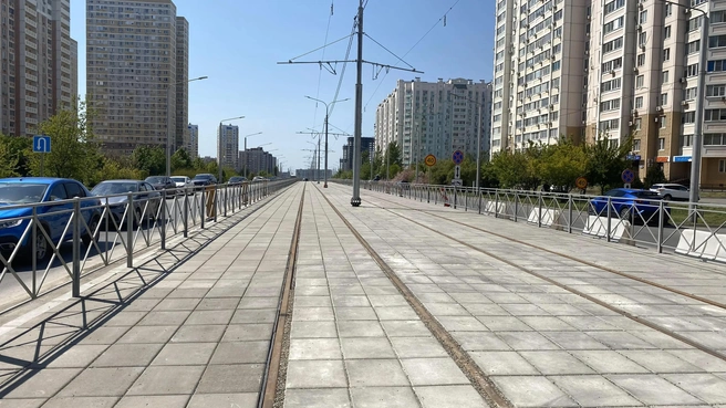 Прокладкой путей занимались в Левенцовском микрорайоне | Источник: Ростовский трамвай / Telegram.org