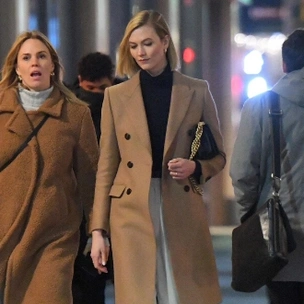 Карли Клосс в Нью-Йорке