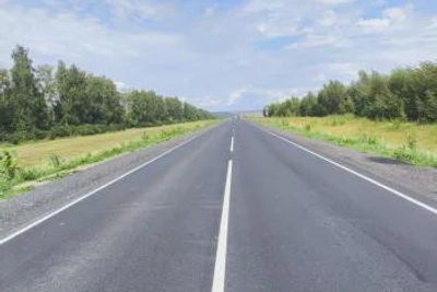 Ремонт более 4 км дороги Уфа-Бирск-Янаул в Башкортостане