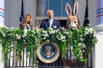 Трампа раскритиковали за 'неуместную' речь на празднике для детей