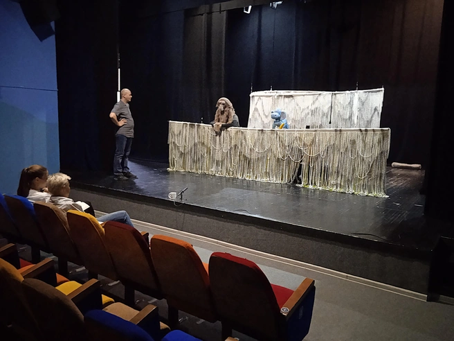 Репетиции кукольного спектакля имеют свою специфику | Источник: Дмитрий Сильнов / 173. RU