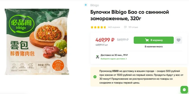 Источник: perekrestok.ru