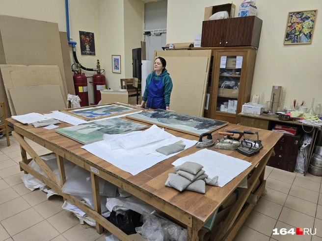 Здесь трудятся саратовские реставраторы | Источник: Семен Коротов-Майбах / 164.RU