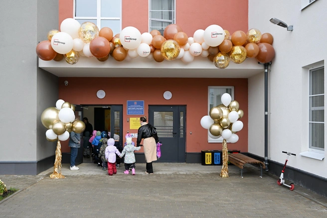 В Красносельском районе открылся детский садик с бассейном и метеоплощадкой | Источник: Предоставлено Setl Group