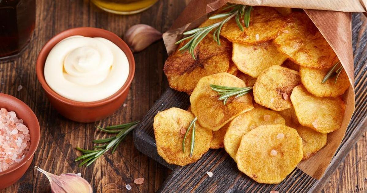 Картофельные чипсы - Веганский рецепт | kormstroytorg.ru
