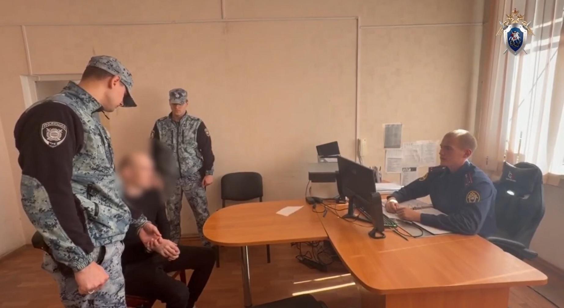 В Волгограде следователи показали видео первого допроса подозреваемого в убийстве многодетного отца