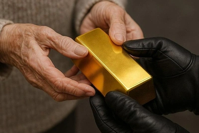 Петербуржец отдал курьерам более 8 кг золота