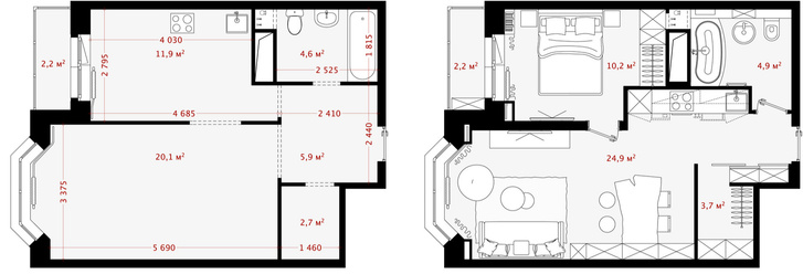 Первый план: все, что нужно знать о планировке маленьких квартир (фото 30)