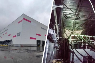 Wildberries в Юрге: ремонт после обрушения крыши