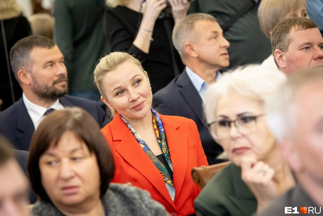 Коммунистка из Гордумы Виктория Ивачева | Источник: Владислав Лоншаков / E1.RU