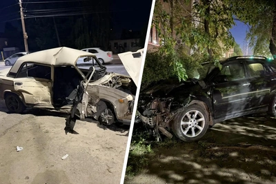 ДТП с ВАЗ-2106 и Lexus в Воронеже: один погиб, один ранен