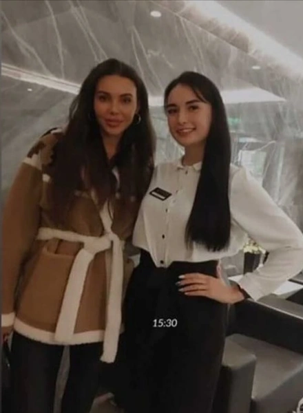 Оксана успела пообщаться с местными жителями