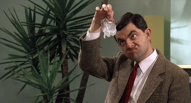 Тест: если решите все 5 хитрых задач, у вас абстрактно-логическое мышление выше среднего | Источник: Кадр из «Мистер Бин» (1990)