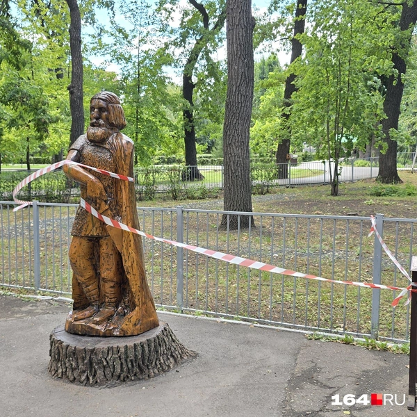 Теперь воин не опасен! | Источник: Семен Коротов-Майбах / 164.RU