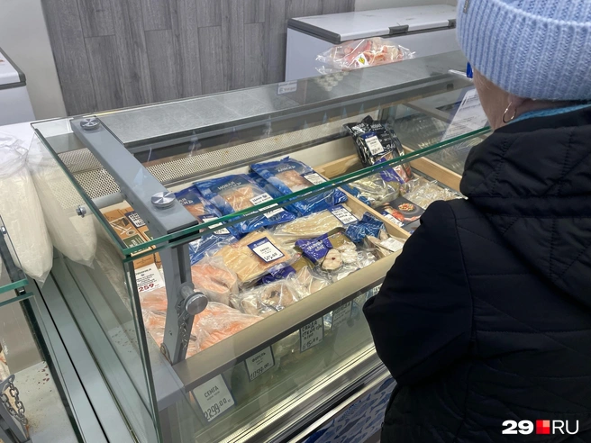 В Архангельске ссорятся из-за цен на морепродукты | Источник: Антон Данилов