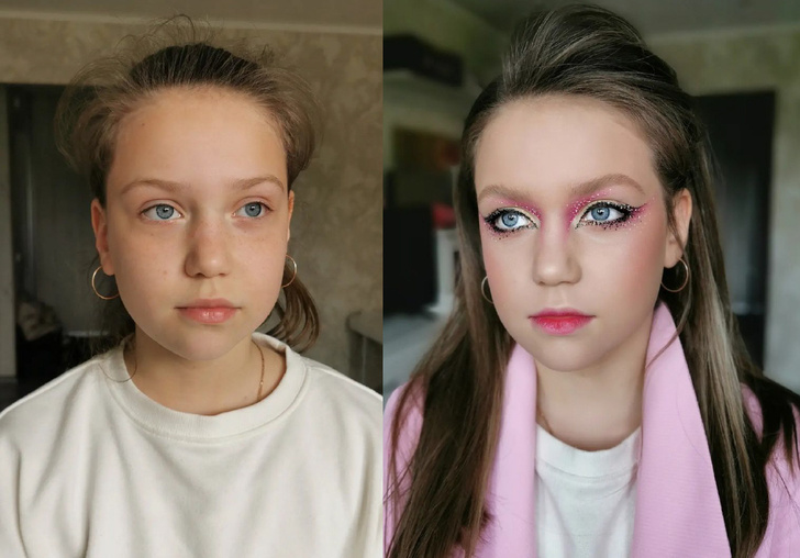 Как профессиональный макияж меняет женщин