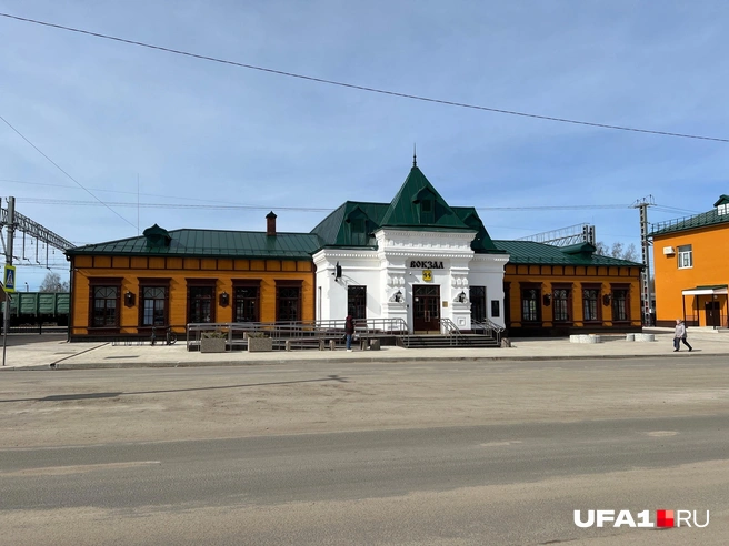 Вокзал Нерехты — вид из города