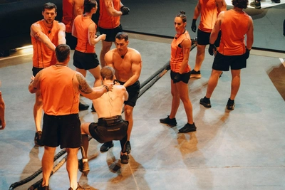 Воронежский спортсмен продолжает борьбу в «Титанах»