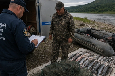 За неделю на Камчатке выявили 130 нарушителей рыболовства