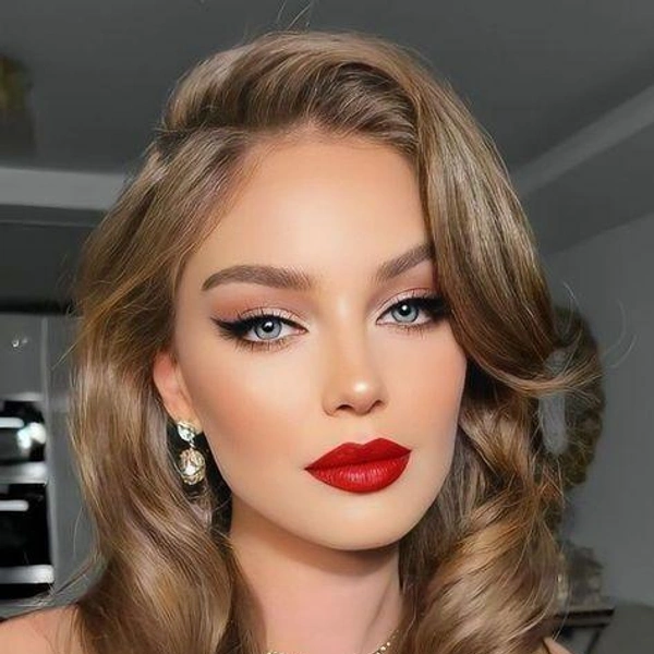 макияж на новый год 2026, новогодний макияж 2026, новогодний макияж, макияж на новый год, легкий макияж на новый год, какой макияж на новый год, новогодняя косметика | Источник: Pinterest