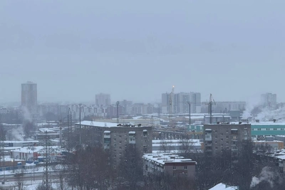В Перми из-за мороза ожидается туман с элементами смога