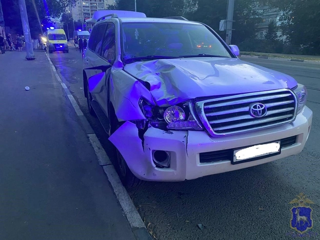 Удар пришелся в правую сторону авто | Источник: ГУ МВД России по Самарской области