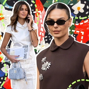 Круглый воротник «Питер Пэн» — маленькая деталь, которая сделает образ нежным зимой 2025