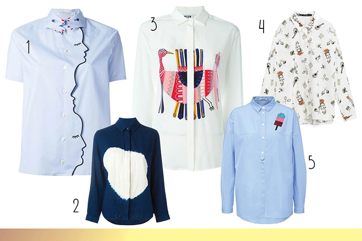 1. Vivetta. 2.Suzusan. 3. MSGM. 4. Zara. 5. Iceberg.