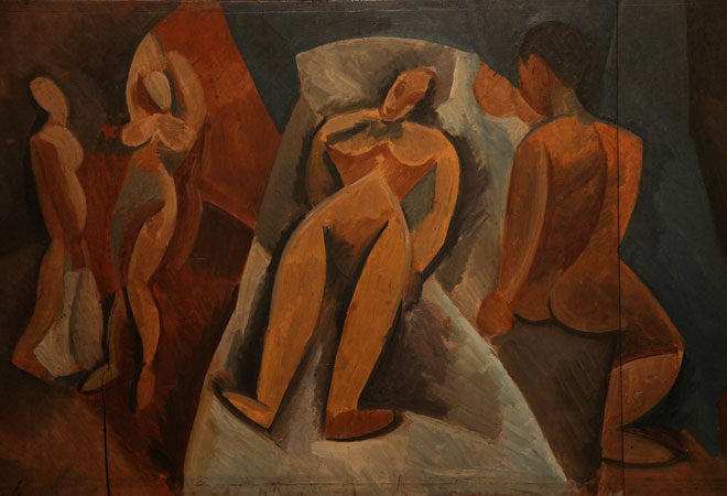 Пабло Пикассо и его знаменитые ню в стиле кубизма, 1908 год