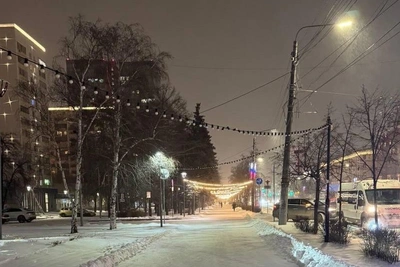 Жители Челябинска недовольны перегоревшими гирляндами в центре