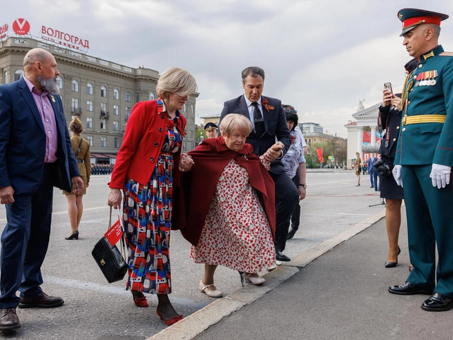 Легендарный композитор Александра Пахмутова присутствовала на мероприятии. | Источник: Алексей Волхонский / V1.RU