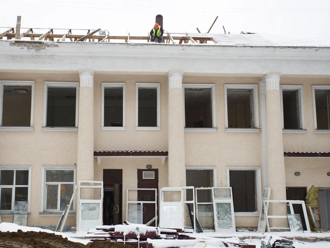 Разборку строений начали несколько дней назад. | Источник: Андрей Бортко / NGS.RU