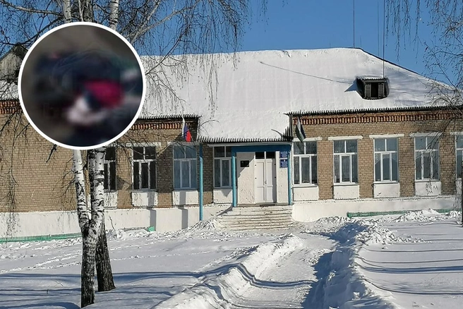 Маленькая школа с маленьким количеством учеников | Источник: МБОУ СОШ с. Сикияз / vk.com