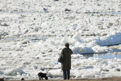 Ледоход в 4 км от ХМАО: текущее положение
