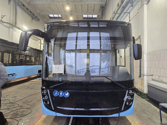 Модель «Горожанин» создана на базе автобусов МАЗ. | Источник: читатель E1.RU
